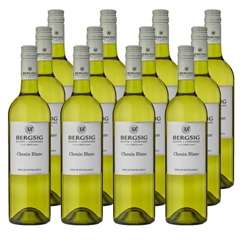 Case of 12 Bergsig Estate Chenin Blanc 75cl White Wine